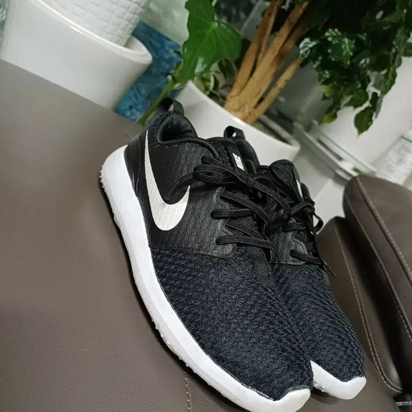 [BUNJANG] Nike Roshe Run Black White Sneakers / 나이키 로쉬런 검흰 운동화250~260