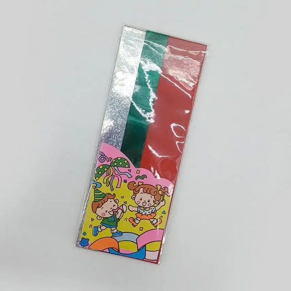 [BUNJANG] Vintage Star Folding Paper Set / 빈티지 별접기 종이 세트 | 레트로 색종이 종이접기 학용품 추억 고전문구