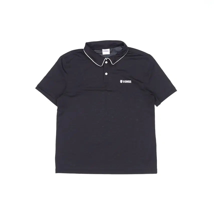 [BUNJANG] K-Swiss 105 Short Sleeve Polo T-Shirt 0713M2 / 105 케이스위스 반팔 카라티 0713M2