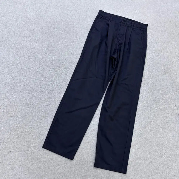 [BUNJANG] Musinsa Standard Women's Black Wide-Fit Slacks / 28 무신사스탠다드 여성 블랙 와이드핏 슬랙스 0707E2