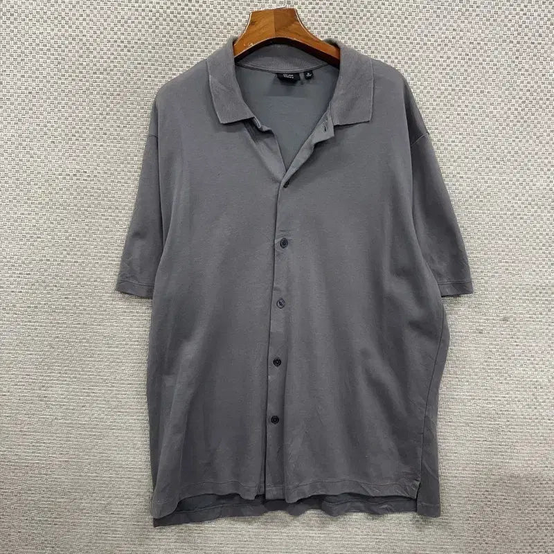 [BUNJANG] Uniqlo Theory Short Sleeve Shirt XL / 유니클로 띠어리 반팔 셔츠 XL D08445