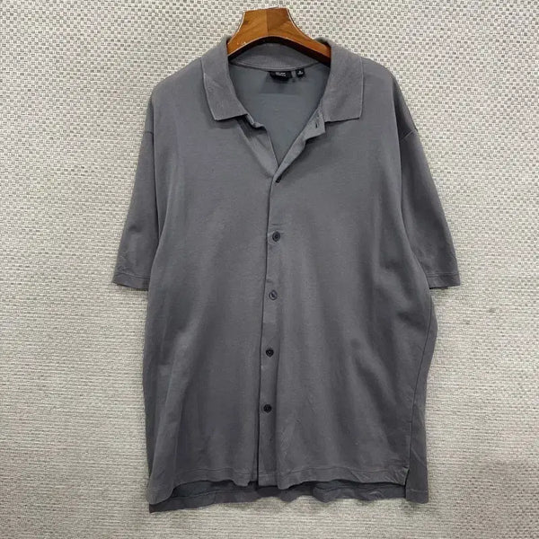 [BUNJANG] Uniqlo Theory Short Sleeve Shirt XL / 유니클로 띠어리 반팔 셔츠 XL D08445