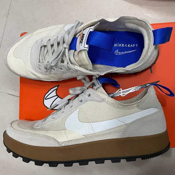 [BUNJANG] Nike Tom Sachs General Purpose Shoe Light Cream / 나이키 톰삭스 gos 제너럴 퍼포즈 슈 라이트 크림 275