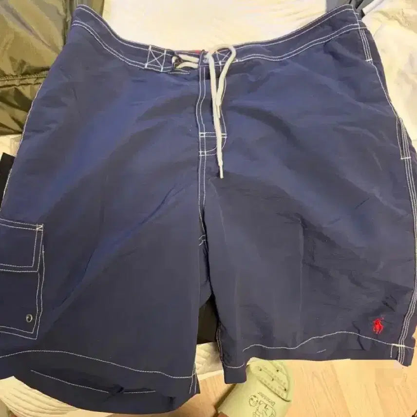 [BUNJANG] Polo Ralph Lauren Swim Shorts Navy / [L]폴로 랄프로렌 수영복 반바지 스윔 팬츠 네이비