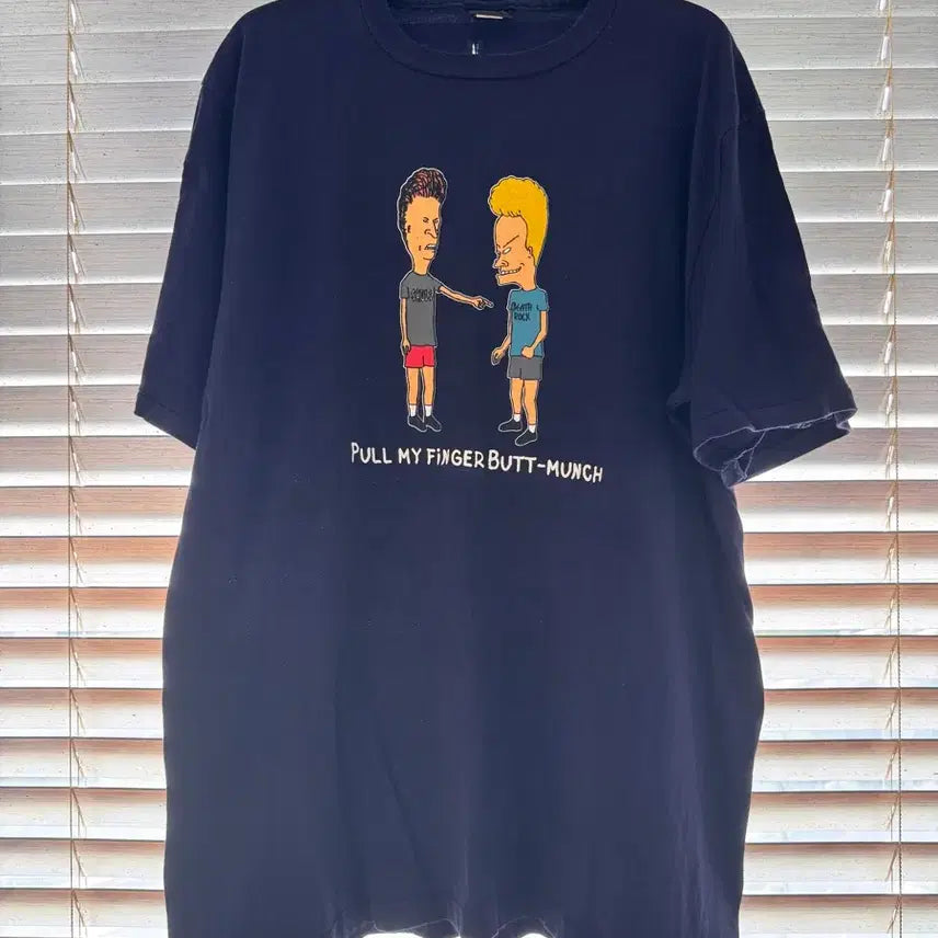 [BUNJANG] Beavis and Butt-Head 90s Vintage T-Shirt XXL / [XXL] 90s 비비스 앤 벗헤드 빈티지 티셔츠
