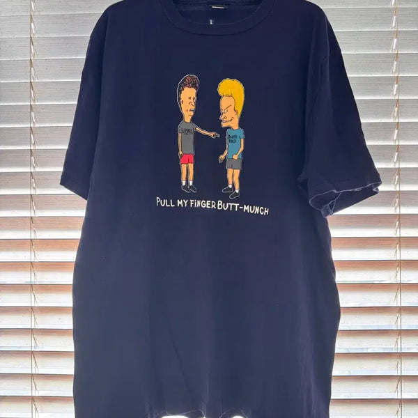 [BUNJANG] Beavis and Butt-Head 90s Vintage T-Shirt XXL / [XXL] 90s 비비스 앤 벗헤드 빈티지 티셔츠