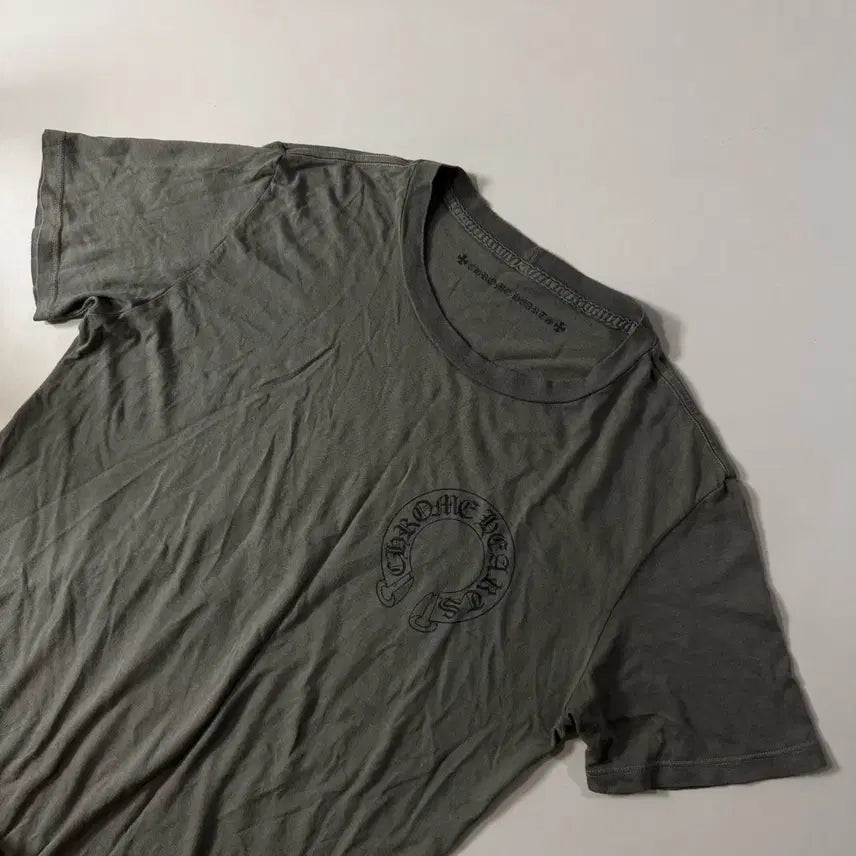 [BUNJANG] Chrome Hearts Cross T-Shirt / [백화점판/당일출고]크롬하츠 크로스 반팔