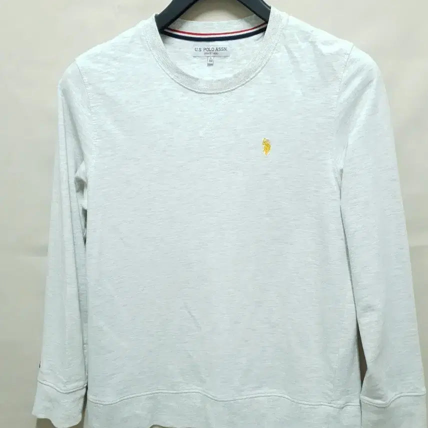 [BUNJANG] U.S. Polo Assn. Long Sleeve T-Shirt White / US 폴로어씬 긴팔티 화이트