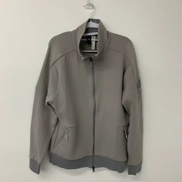 [BUNJANG] Adidas Tracktop Zip-up Jacket Grey / 아디다스 트랙탑 집업 자켓 그레이