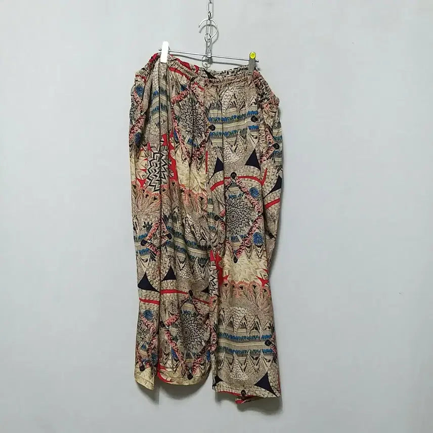 [BUNJANG] Print In-gyeon Pants / 라211 인견바지