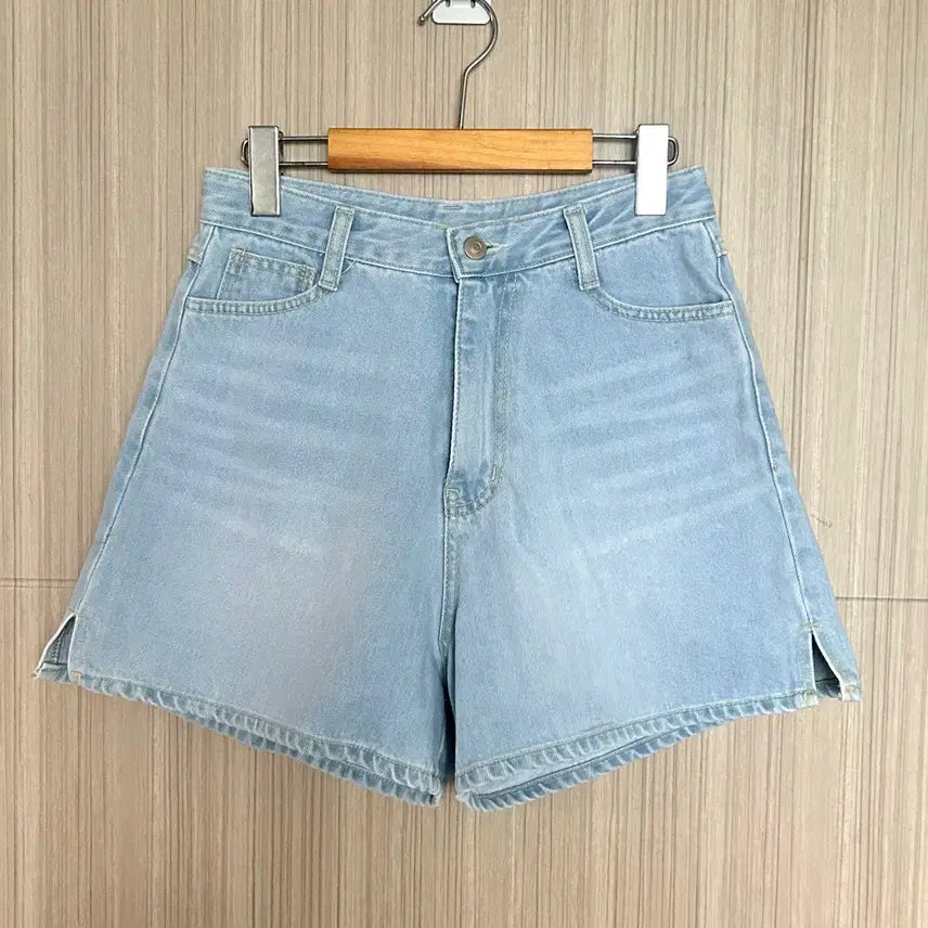 [BUNJANG] Light Wash Denim Shorts / 연청 쇼츠 데님 반바지