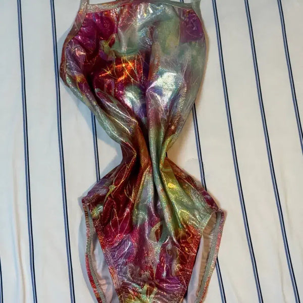 [BUNJANG] Barrel Foil Swimsuit (S) / 배럴포일수영복(s)