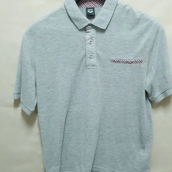 [BUNJANG] Arena Grey Polo T-shirt / 아레나 폴로티셔츠 그레이