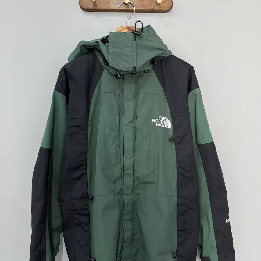 [BUNJANG] The North Face Gore-Tex Deep Green Windbreaker Jacket / 노스페이스 고어택스 딥그린 바람막이 H3127