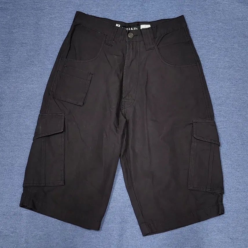 [BUNJANG] RAIDER Cargo Bermuda Shorts Black (Size 31) / RAIDER 카고 버뮤다 팬츠 블랙 (31)
