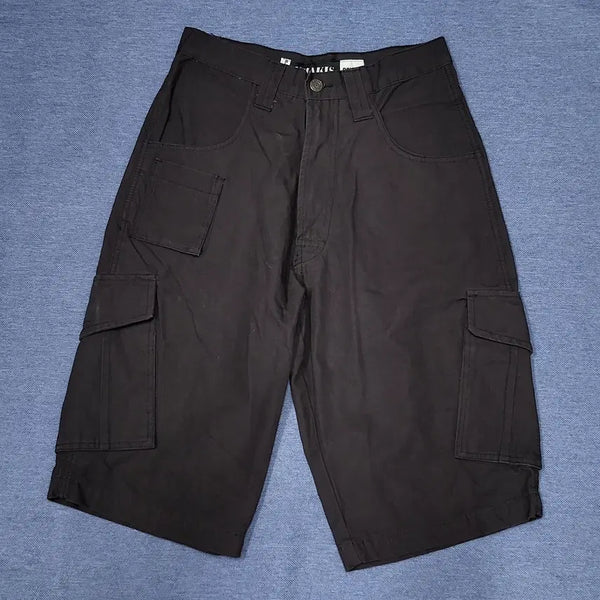 [BUNJANG] RAIDER Cargo Bermuda Shorts Black (Size 31) / RAIDER 카고 버뮤다 팬츠 블랙 (31)