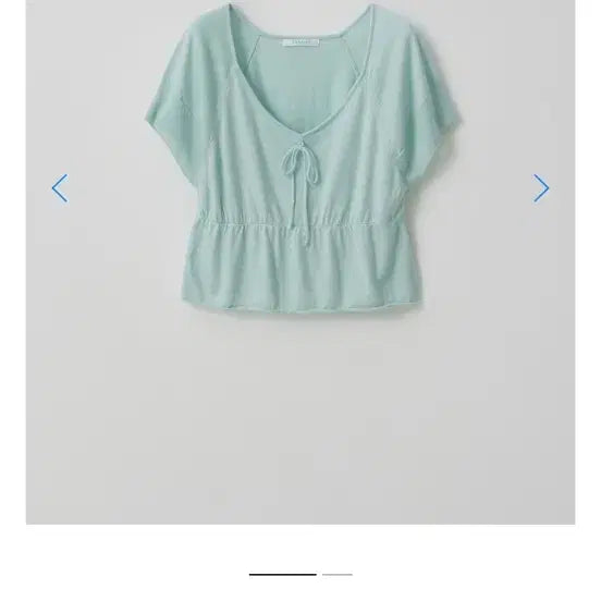 [BUNJANG] Thanat T/T Belle String Knit Mint / 타낫 T/T Belle string knit (mint)