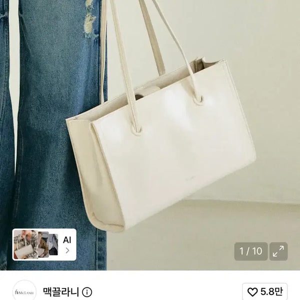 [BUNJANG] Mccllani Cherry Shoulder Bag / 맥끌라니 체리 숄더백