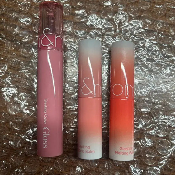 [BUNJANG] Rom&nd Glasting Melting Balm & Juicy Lasting Tint Bundle / 롬앤 글래스팅 멜팅밤 쥬시레스팅 틴트 일괄