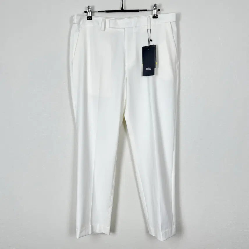 [BUNJANG] Musinsa Hidden Banding Slacks Pants Men's 33 / 무신사 히든밴딩 화이트 바지 슬랙스 남33 라덴 빈티지