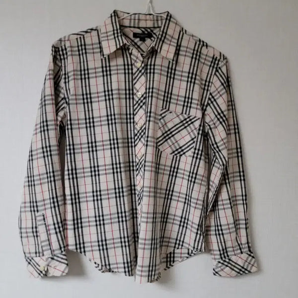 [BUNJANG] Burberry London Check Long-Sleeve Shirt S / 정품)버버리 런던 체크 긴팔셔츠 S