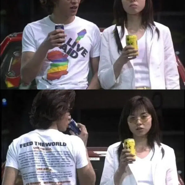 [BUNJANG] 1985 Live Aid Concert Original T-Shirt XL / 80s 빈티지 Live aid 티셔츠 XL