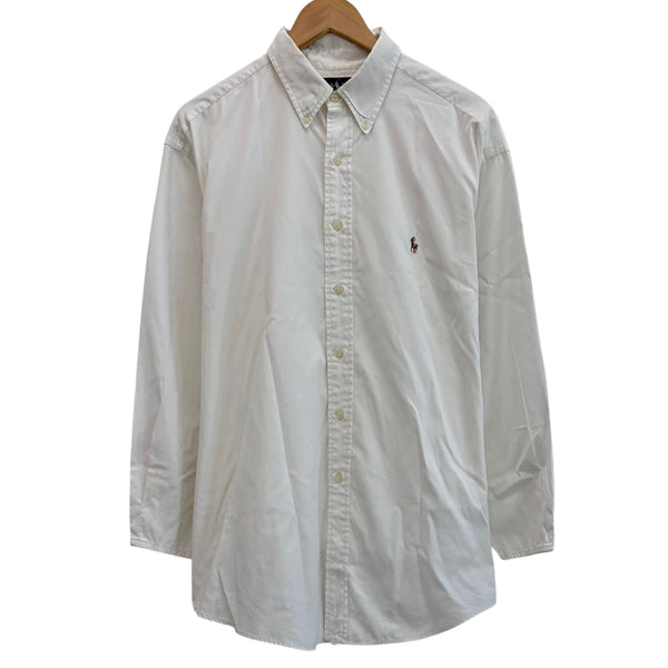 [BUNJANG] 90s Polo Ralph Lauren Yarmo's Pinpoint Oxford Shirt / 90s 폴로 야머스 핀포인트 옥스포드 셔츠