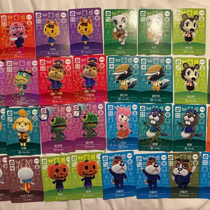 [BUNJANG] Animal Crossing Amiibo Cards Series 2 / 동물의숲 아미보카드 2탄 카드