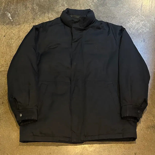 [BUNJANG] Saint Laurent Black Bomber Jacket / 95 입생로랑 블랙 봄버 자켓