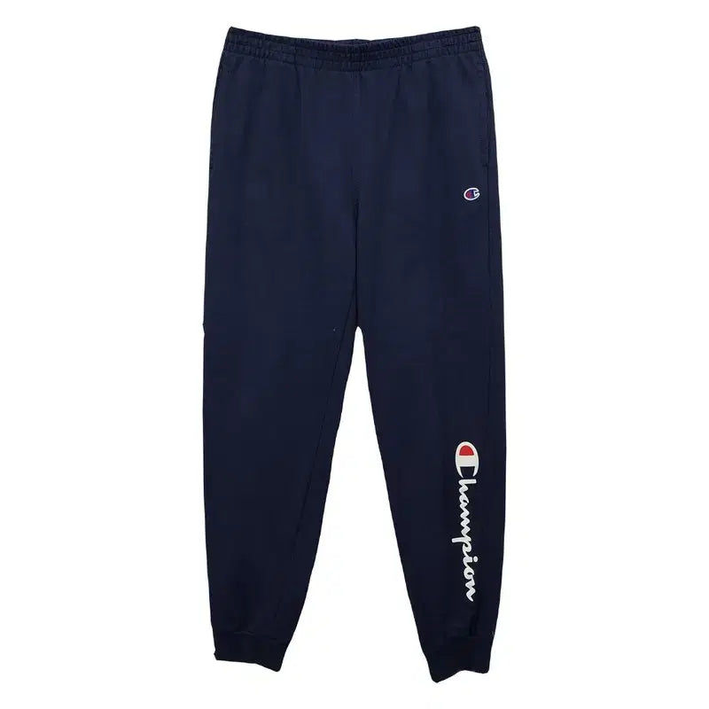 [BUNJANG] Champion Navy Printing Jogger Pants XL / 챔피온 네이비 프린팅 조거팬츠 XL
