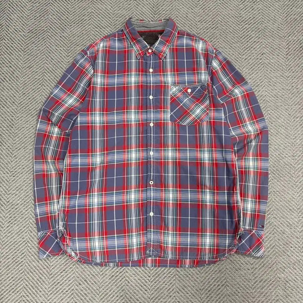 [BUNJANG] Tommy Hilfiger Checkered Shirt / 타미힐피거 체크셔츠 v4976
