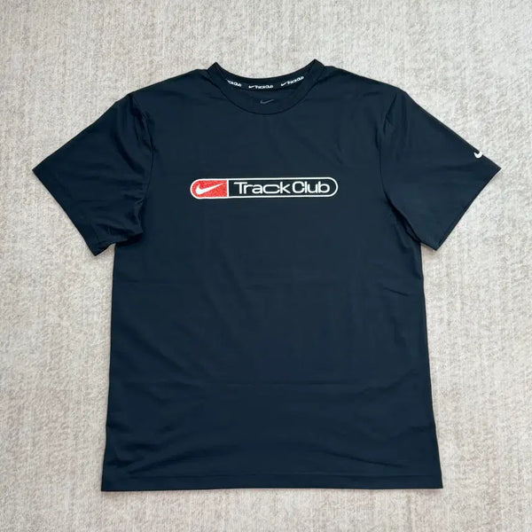 [BUNJANG] Nike Black Track Club Dri-FIT Short Sleeve T-Shirt L / 나이키 블랙 트랙클럽 드라이핏 반팔 티셔츠 L