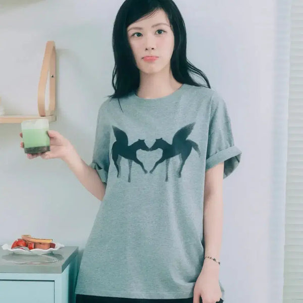 [BUNJANG] YOON SOAP X DEINET Oversize T-Shirt / [YOON SOAP X DEINET] OVERSIZE T-SHIRT IN