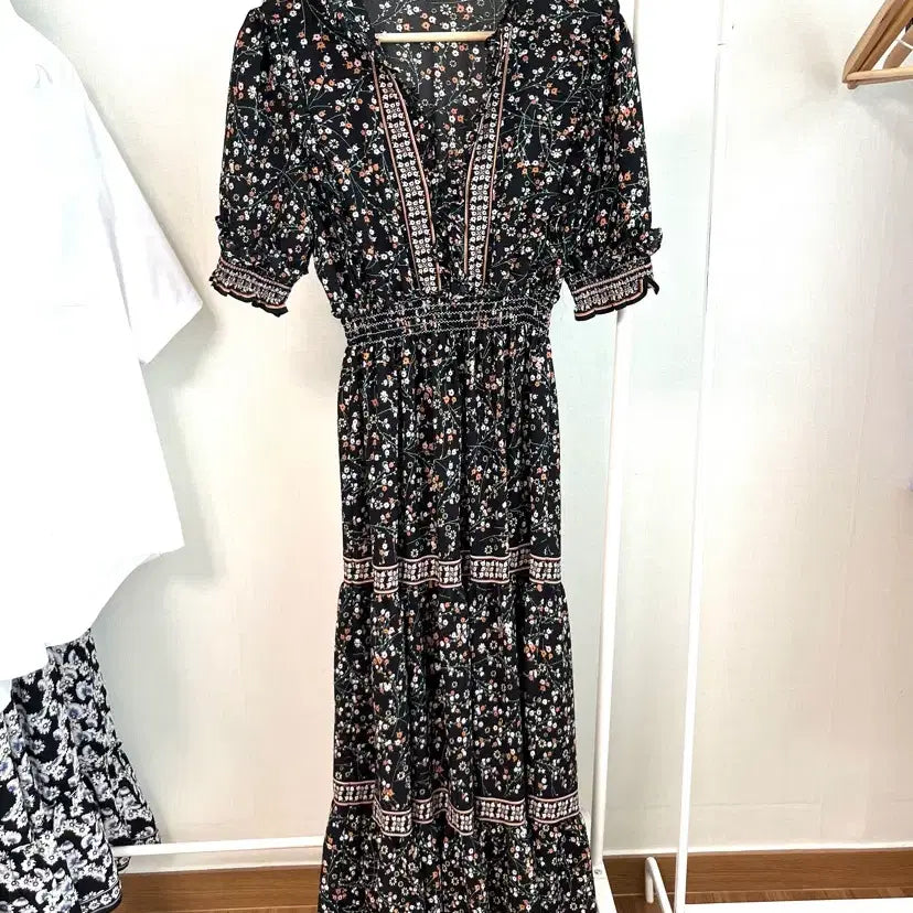 [BUNJANG] Max Studio Floral Print Summer Dress (Size S) / max studio 플라워 원피스 여름 시원 여성 S