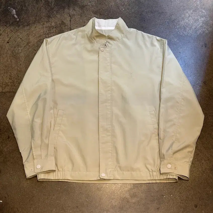 [BUNJANG] Saint Laurent Beige Nylon Jacket / 100 입생로랑 베이지 나일론 자켓