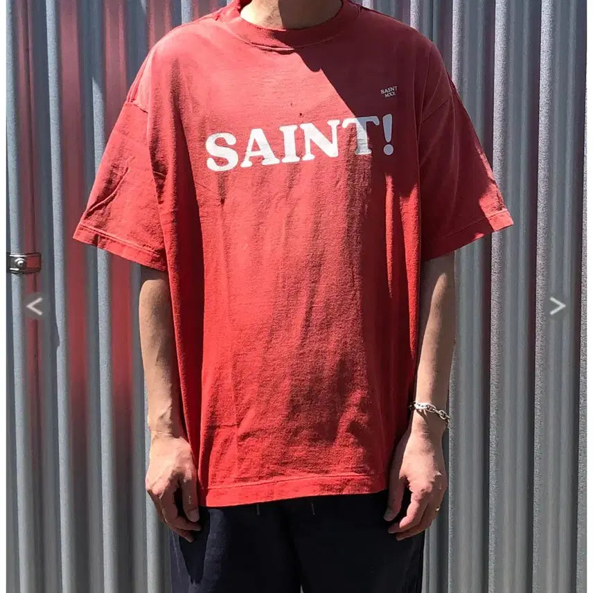 [BUNJANG] Saint Michael Graphic T-Shirt XL / [XL] 세인트미카엘 반팔티셔츠