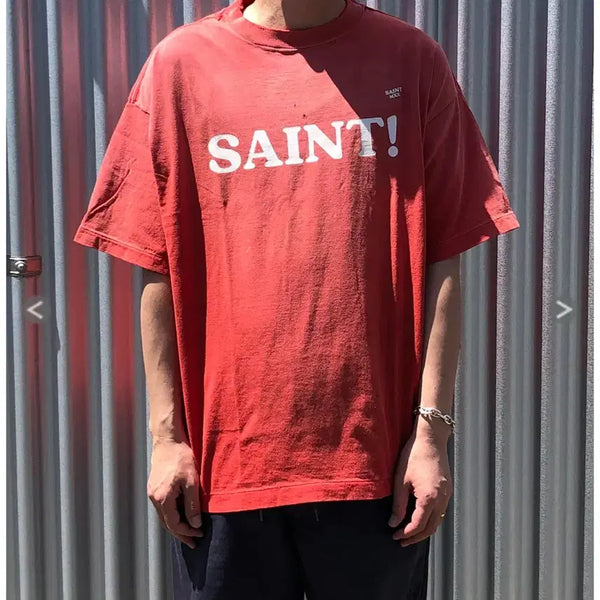 [BUNJANG] Saint Michael Graphic T-Shirt XL / [XL] 세인트미카엘 반팔티셔츠