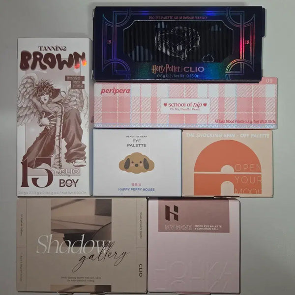 [BUNJANG] CLIO, PERIPERA, BBIA, TONYMOLY Eyeshadow Palettes / [새상품] 섀도우 팔레트