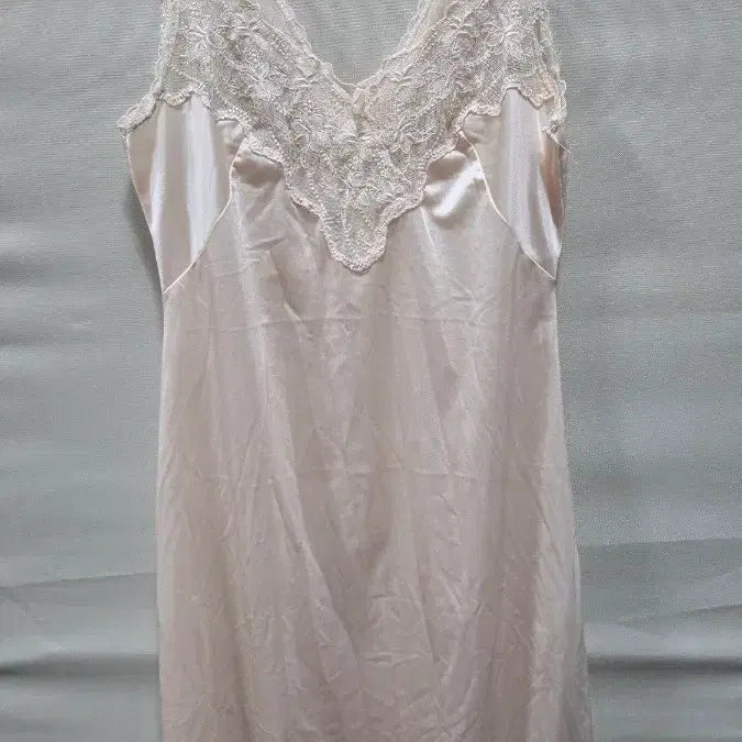 [BUNJANG] Women's Slip 90 Satin Lace Sleepwear / 슬립90