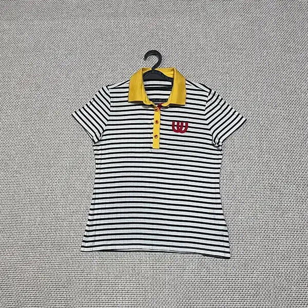 [BUNJANG] SMU Sports Women's Golf Short Sleeve Polo T-Shirt N.5114 / S MU스포츠 여성 골프 반팔 카라티 N.5114