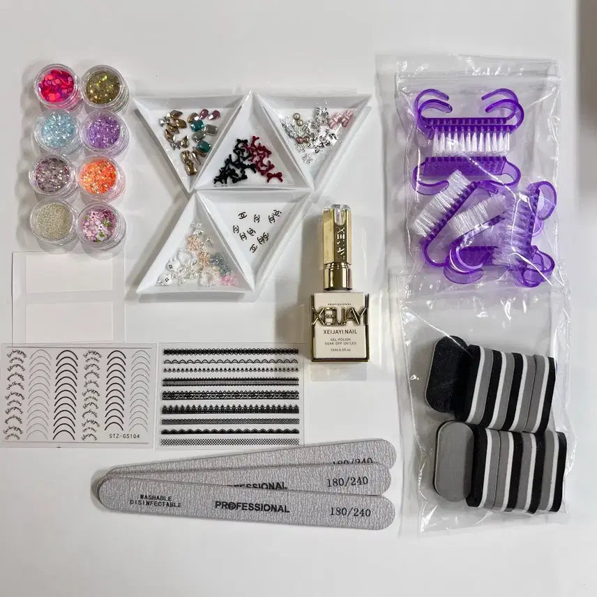 [BUNJANG] Nail Art Supply Set / 젤네일 용품