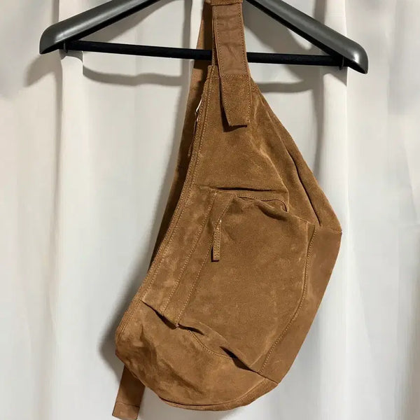 [BUNJANG] Politely Suede Calf Bag Deep Brown / 폴리테루 스웨이드 카프백 딥 브라운