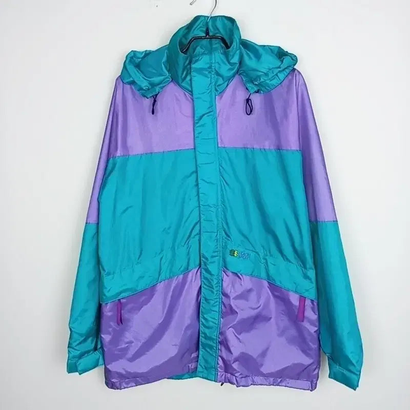 [BUNJANG] KOLON Vintage Oversized Windbreaker Jacket Jumper / 코오롱/빈티지 오버핏 바람막이 자켓 점퍼/라덴