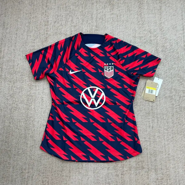 [BUNJANG] Nike US Women's Soccer Pre-Match Jersey S / 새상품 나이키 미국 여자 축구 프리매치 유니폼 여성 S
