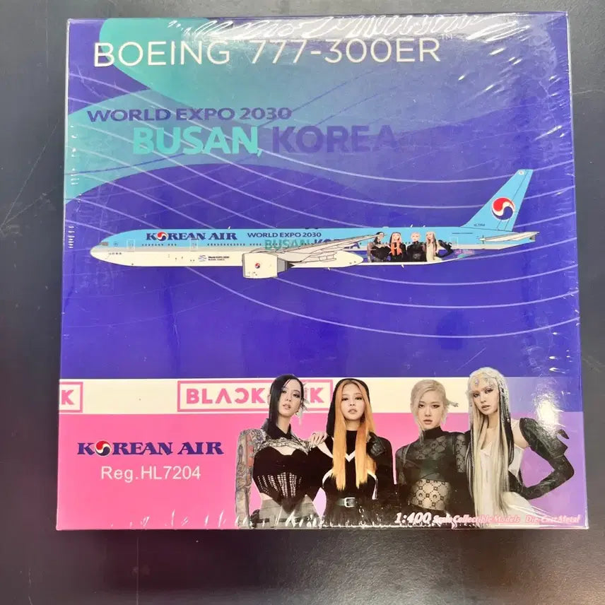 [BUNJANG] NG Models Boeing 777-300ER BLACKPINK Edition Model / NG Models 보잉 777-300ER 블랙핑크 에디숀 팔아여