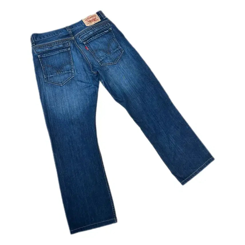 [BUNJANG] Levi's 527 Low Bootcut Seven Pocket Denim Pants / 리바이스 527 로우 부츠컷 세븐 포켓 데님팬츠