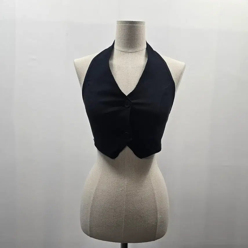[BUNJANG] Tidal Nest Black Sleeveless Vest / 0494 [tidal nest] 블랙 민소매 조끼