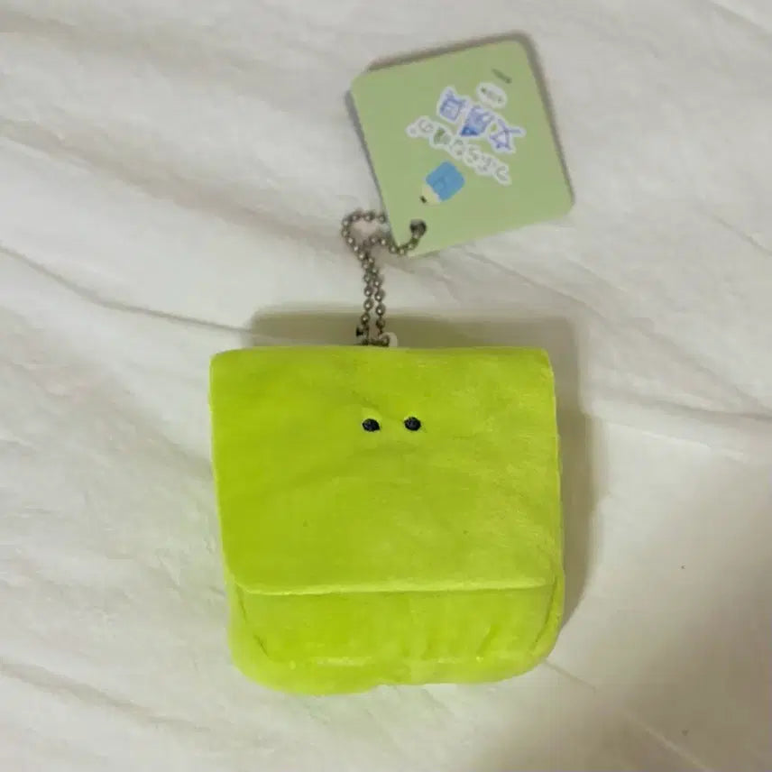 [BUNJANG] Tsuburana Stationery Series Post-it Keyring Plush / 츠부라나 포스트잇 인형 키링 (새상품)