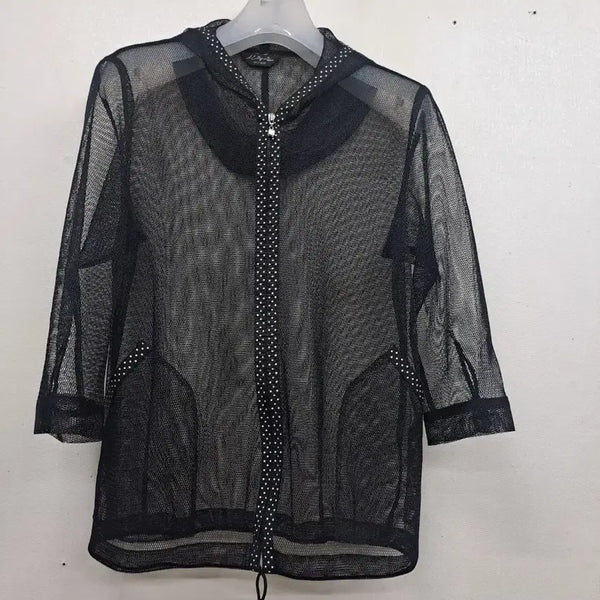 [BUNJANG] Shindongsoon Mesh Jumper Size 66 / 신동순 망사 점퍼66