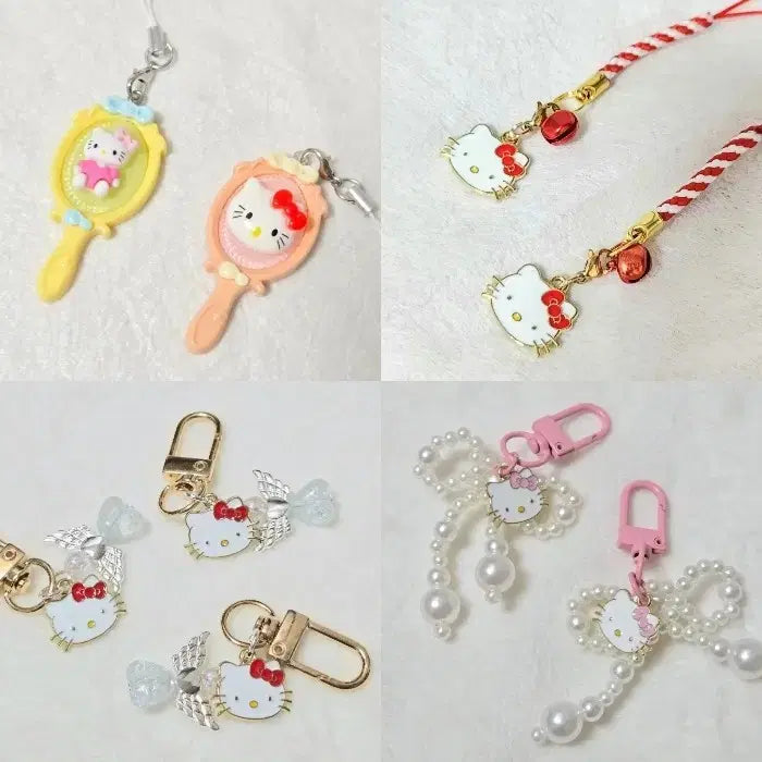 [BUNJANG] Kitty Keychain Strap / 키티 키링 스트랩